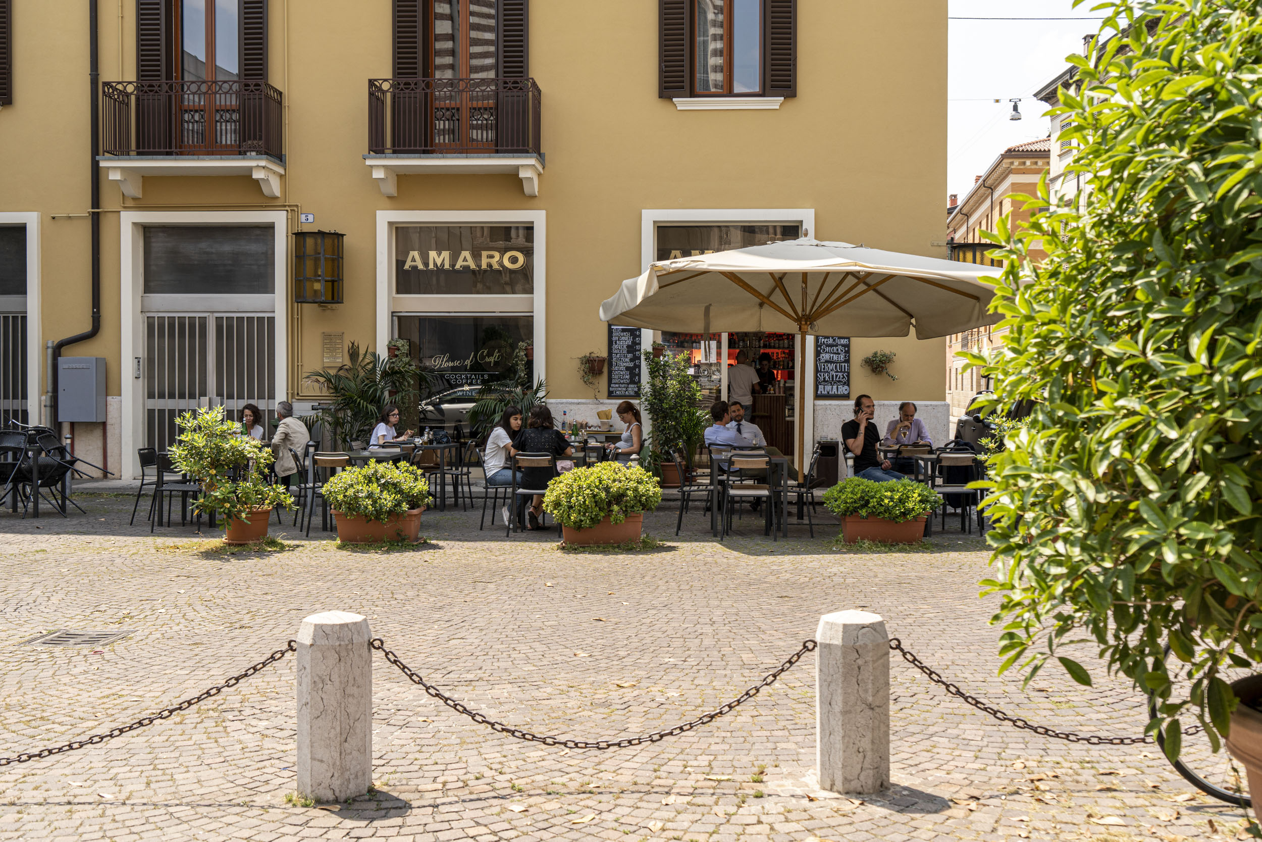 Amaro Verona dehor cocktail bar brunch